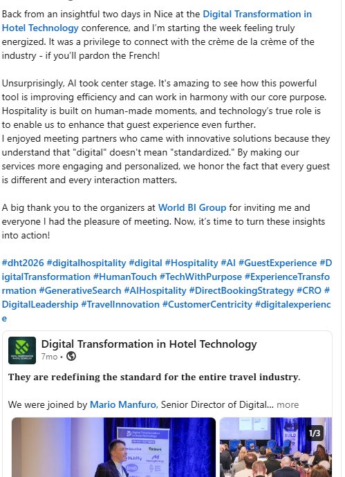 DHT Nice recap