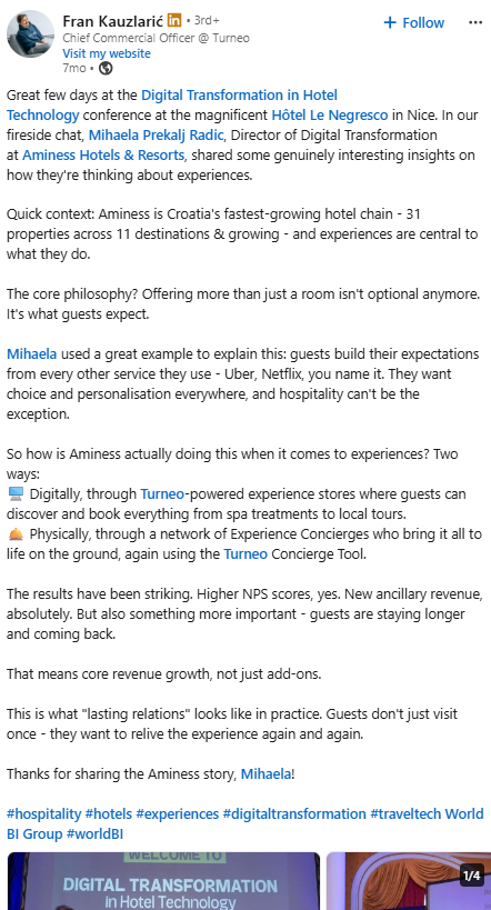 Fran Kauzlaric on Aminess